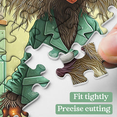 PPuzzling puzzle shows bright colors and details to keep you engaged during assembly