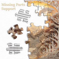 PPuzzling High Resolution Poster included for reference during assembly
