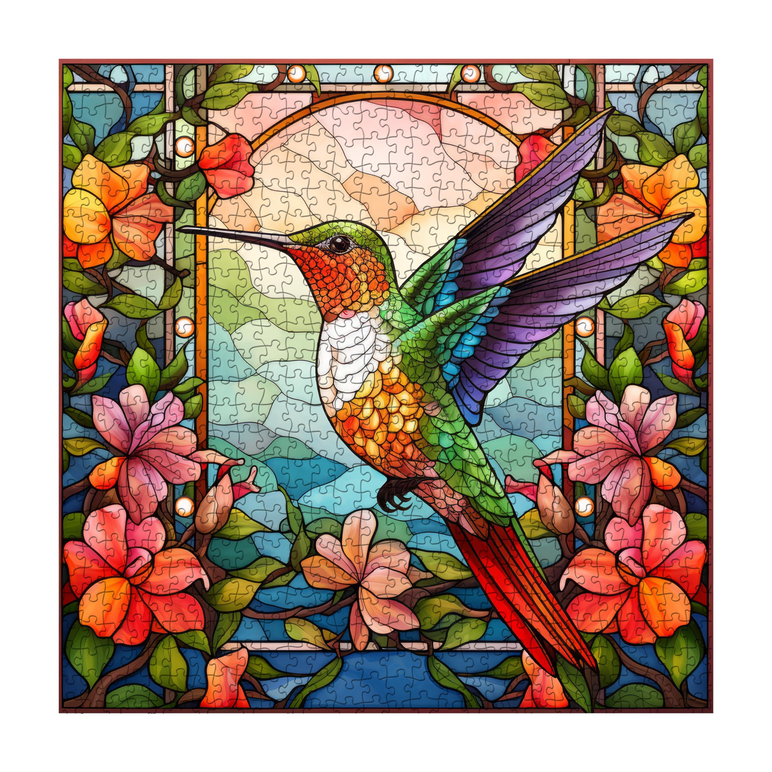 PPuzzling Hummingbird puzzle box, ideal gift and display piece