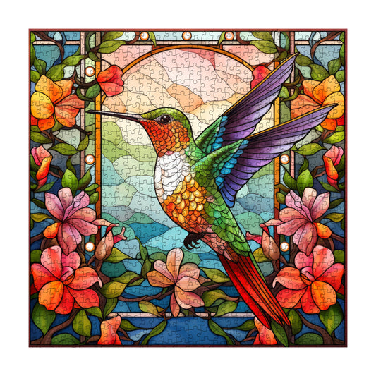 PPuzzling Hummingbird puzzle box, ideal gift and display piece