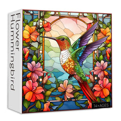 PPuzzling Hummingbird puzzle poster reference for efficient solving