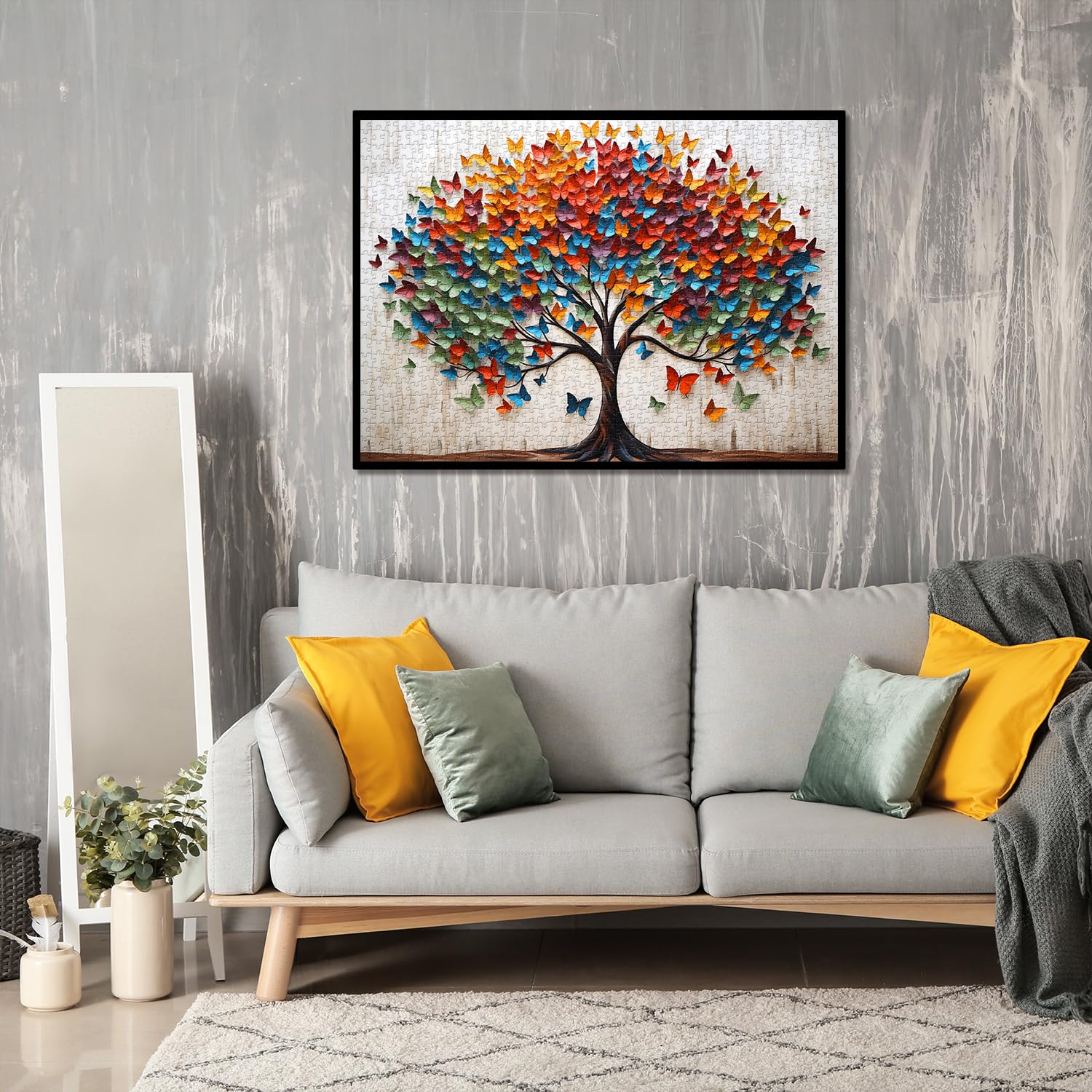 PPuzzling jigsaw puzzle wall art nature scene, ideal for cozy home decor