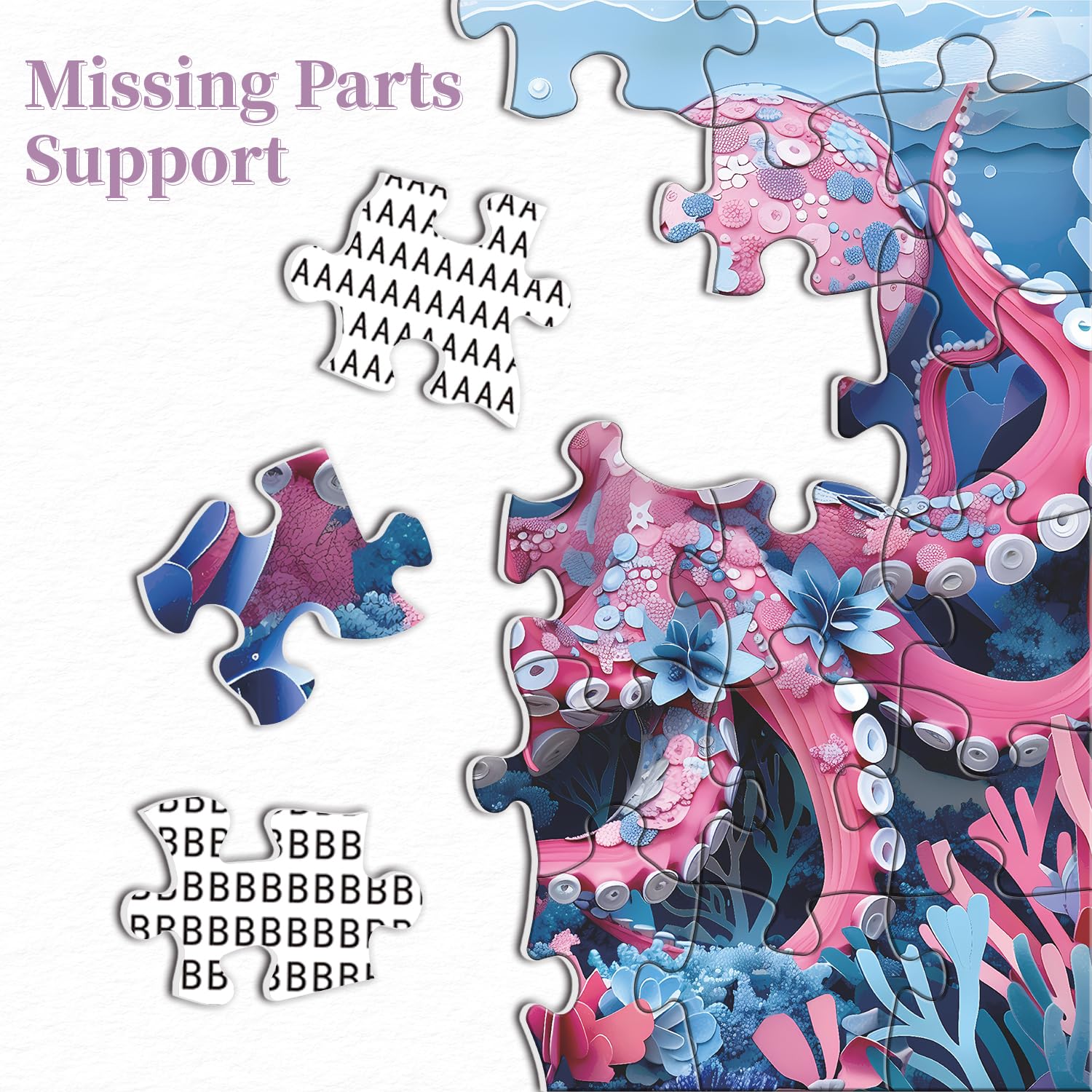 PPuzzling missing parts support offers friendly customer assistance.