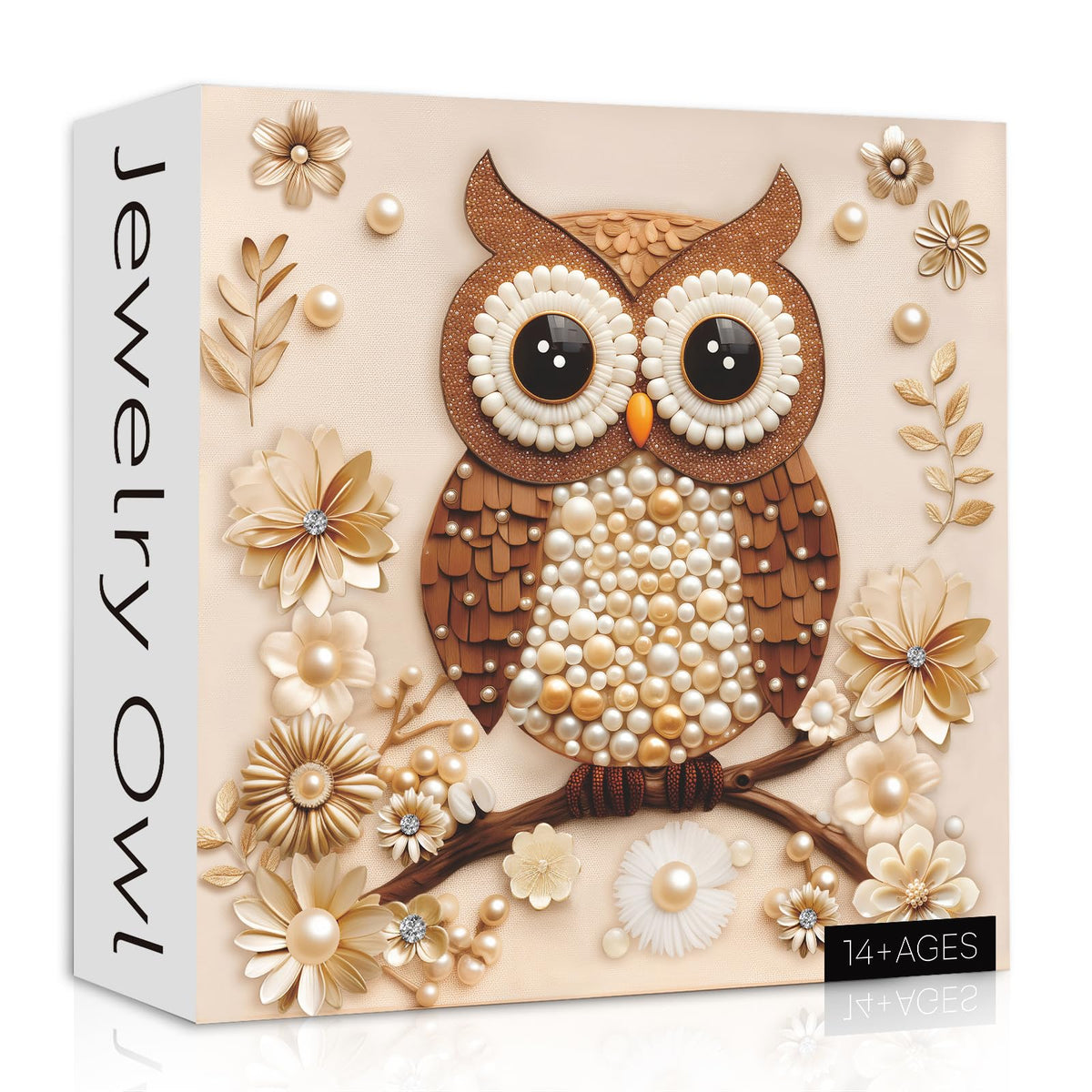 PPuzzling Owl Puzzle 1000 pieces with crisp design for focused assembly