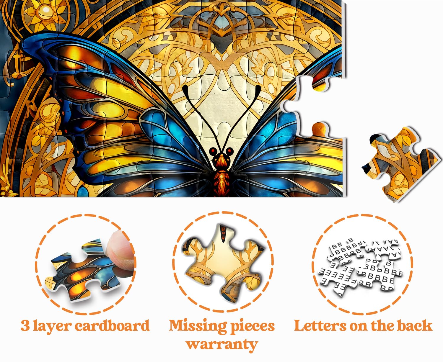 PPuzzling Poster Included offers a high-resolution guide for finishing.