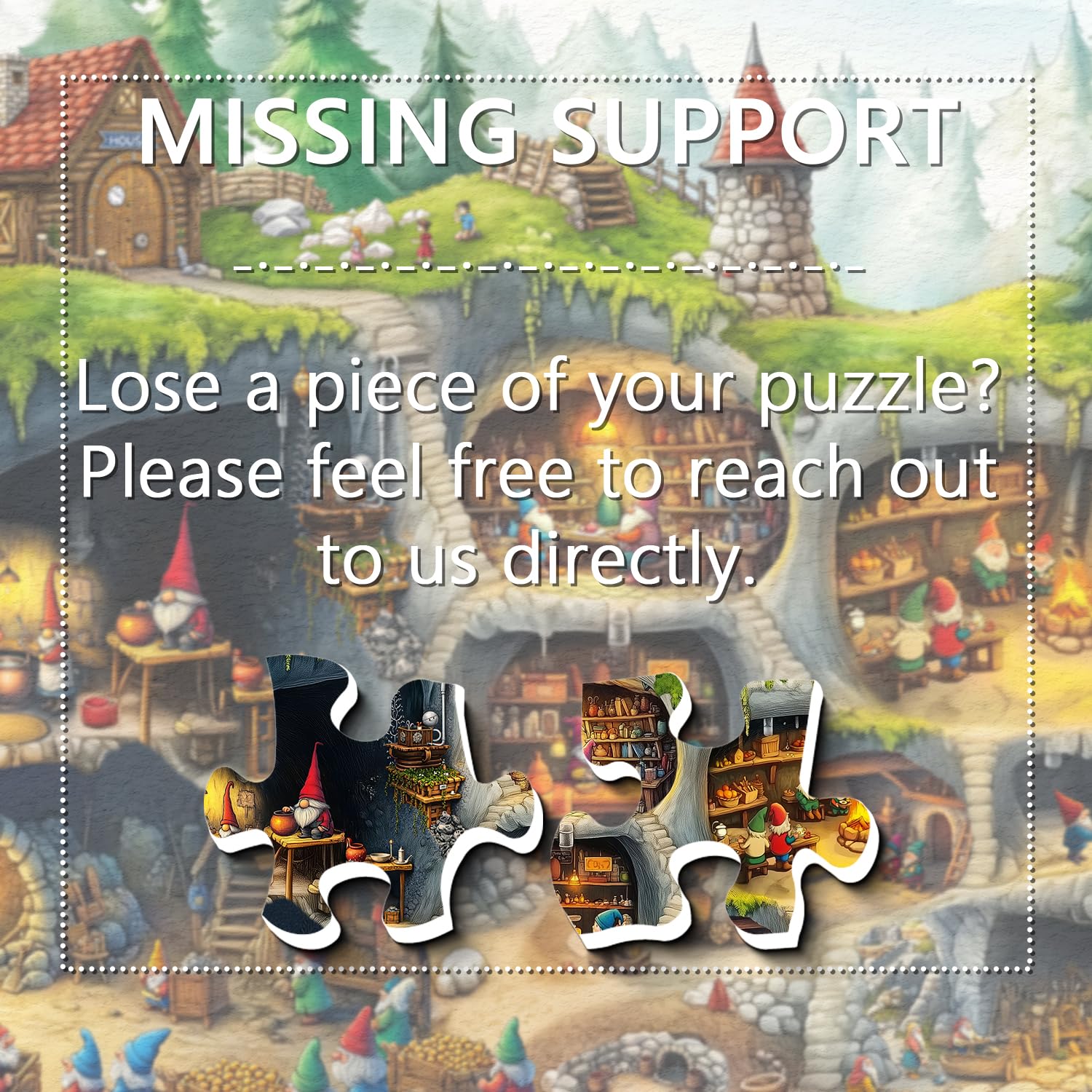 PPuzzling 27.6 by 19.7 inch finished size supports shared puzzle nights with friends