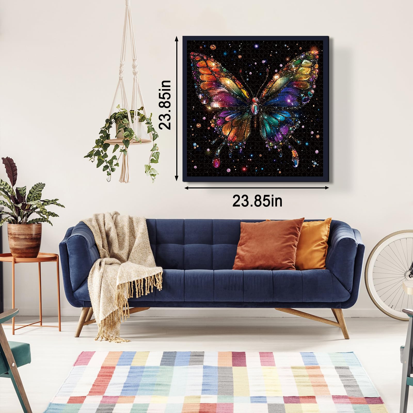 PPuzzling Three-layer Cardboard Construction ensures snug fits and durability for repeated puzzles.