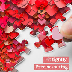 PPuzzling Valentine Butterfly Puzzle wings detail shows color depth