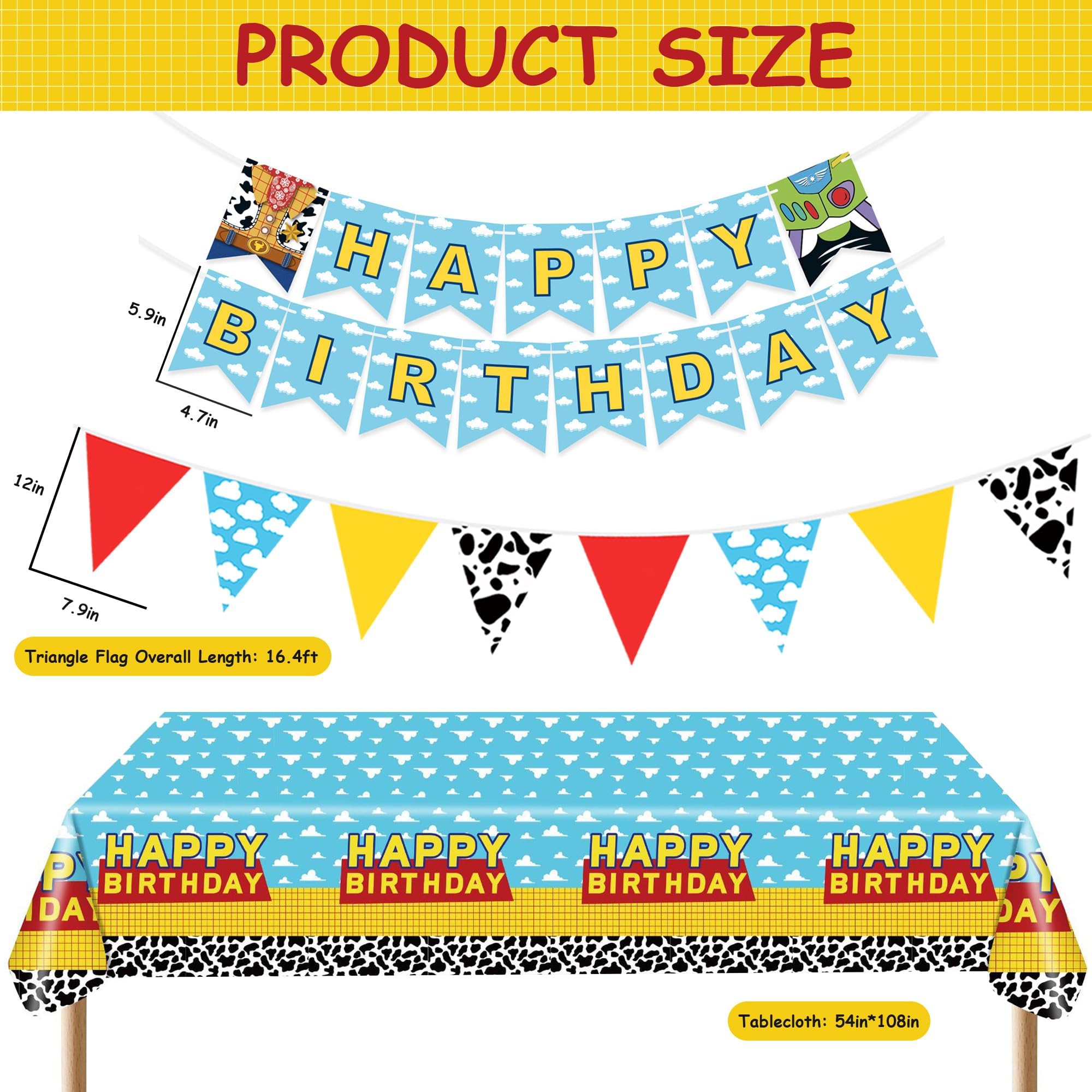 PPXMEEUDC cloud print banner enhances birthday or baby shower decor