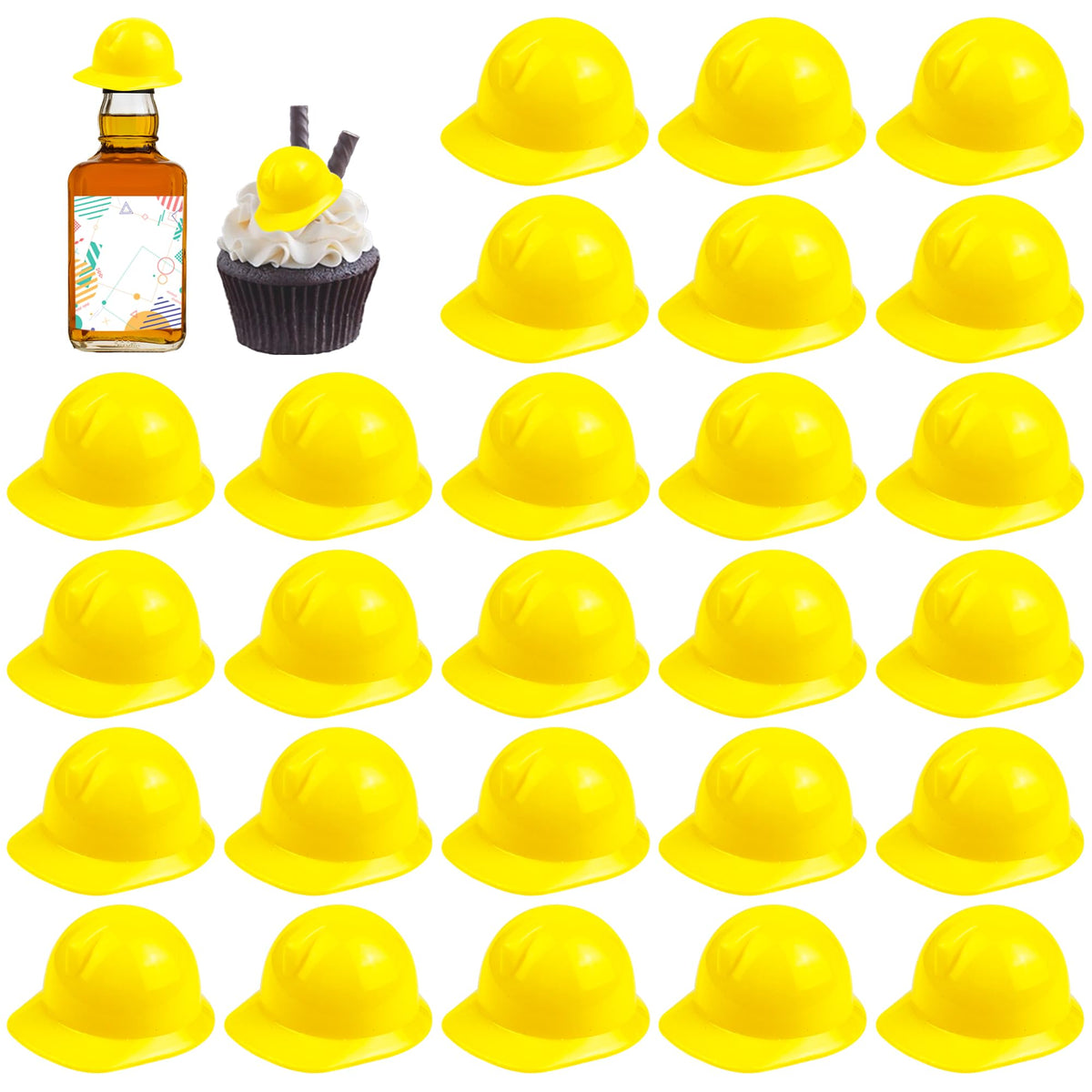 PPXMEEUDC mini construction hat pack for party decoration and gifting.