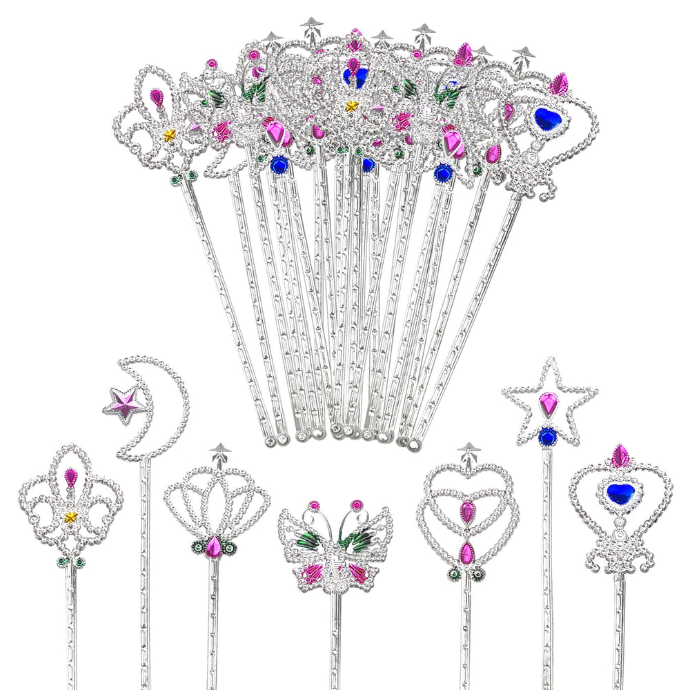 PPXMEEUDC princess wand flowers ideal for imaginative role-play and party decorations