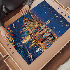 PQIKTUV vibrant Mexican-style paper-cut patterns enhance artistic flair.