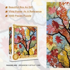 PQIKTUV wall-art-inspired puzzle design adds creative home decor