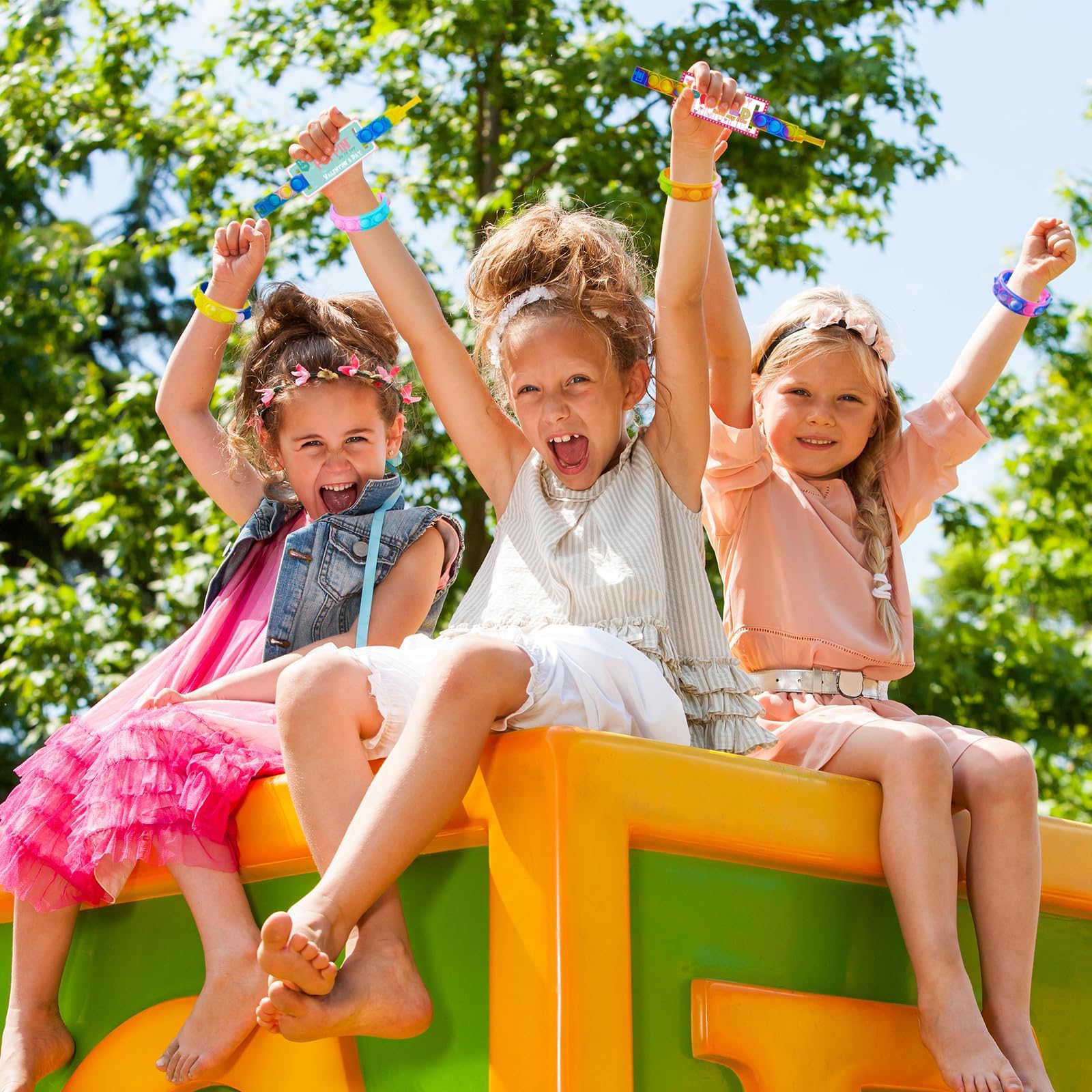 PRAABDC school prize bubble toys, lightweight wearable for on-the-go fun.