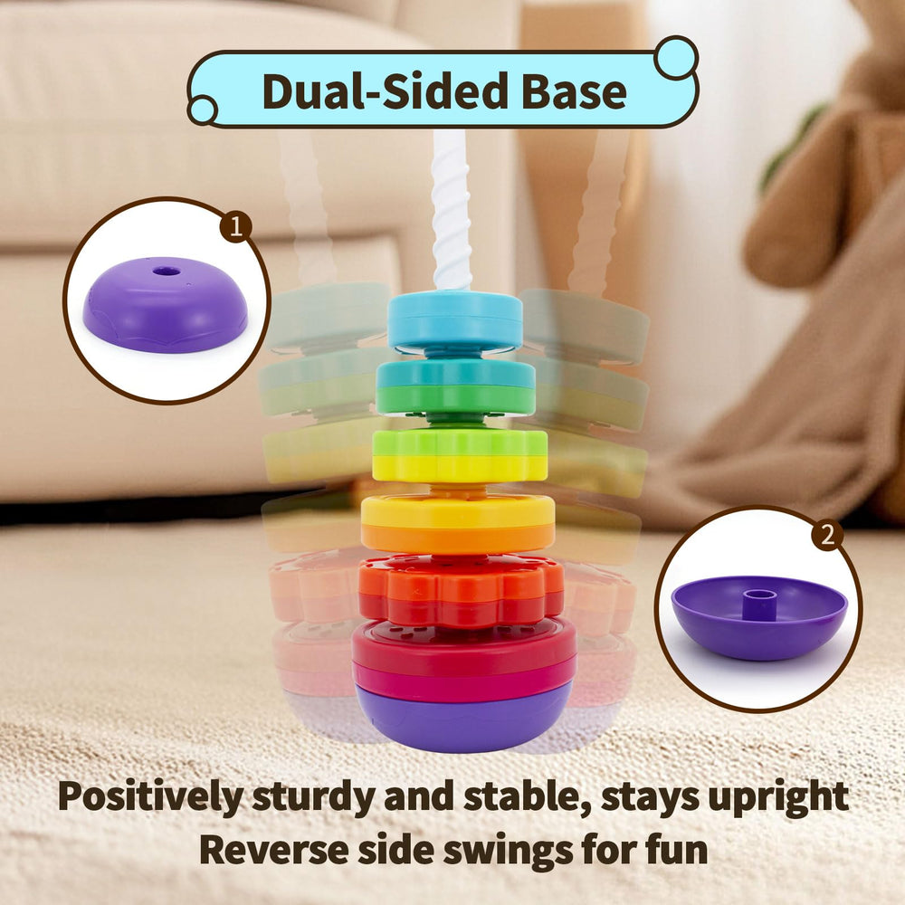 PracticeJQDEN ABS plastic is BPA-free and built for safe toddler exploration.