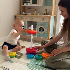 PracticeJQDEN textured discs invite tactile exploration and sensory engagement.