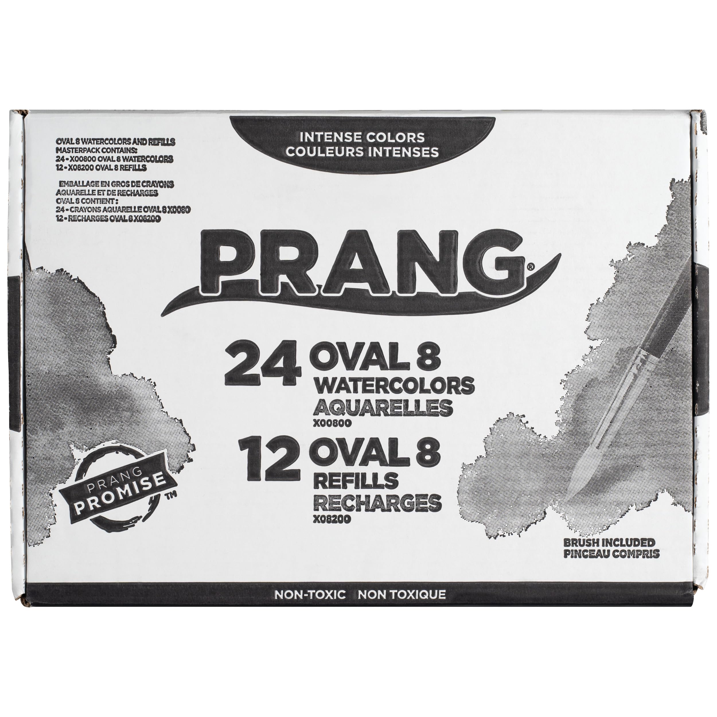 Prang 12 refill trays included for extended painting sessions