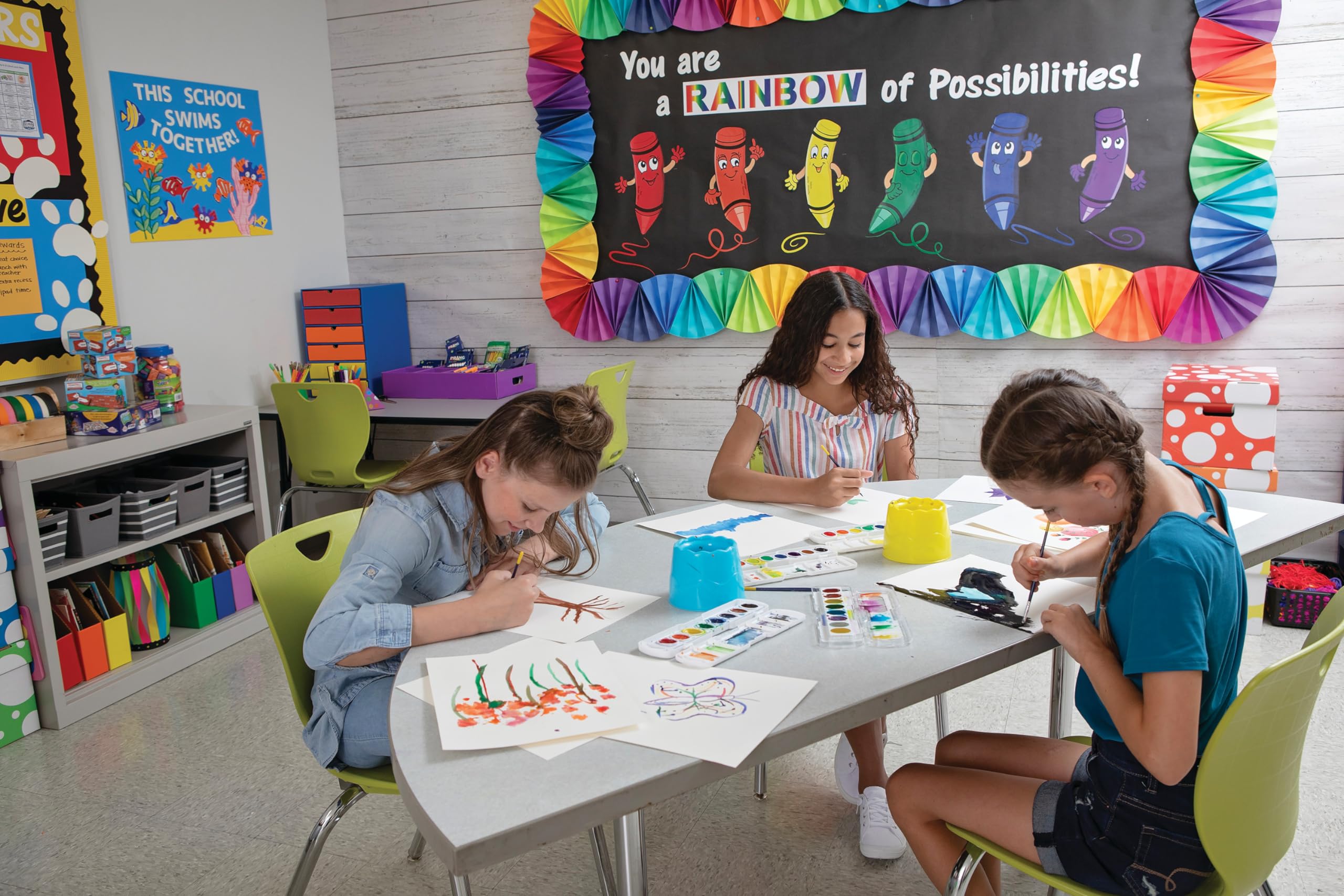 Prang AP-certified non-toxic colors ensure safe kids' art