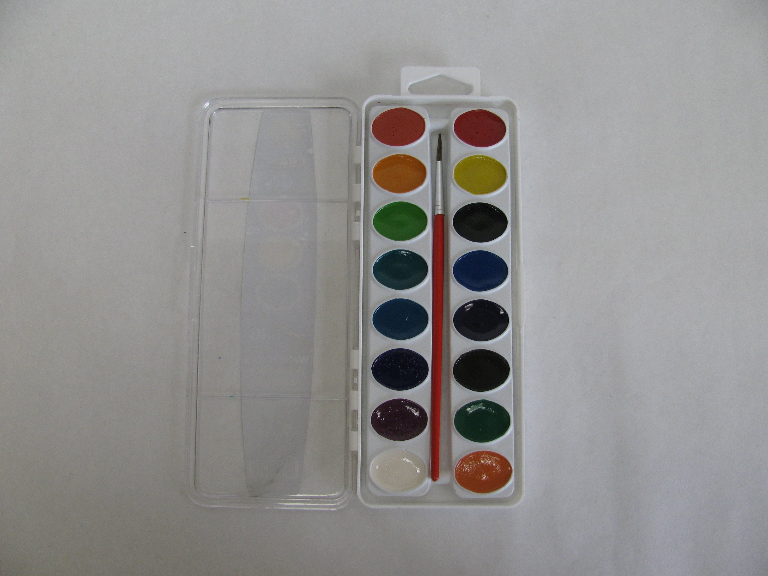 Prang 16 vibrant colors are AP-certified non-toxic for classrooms.