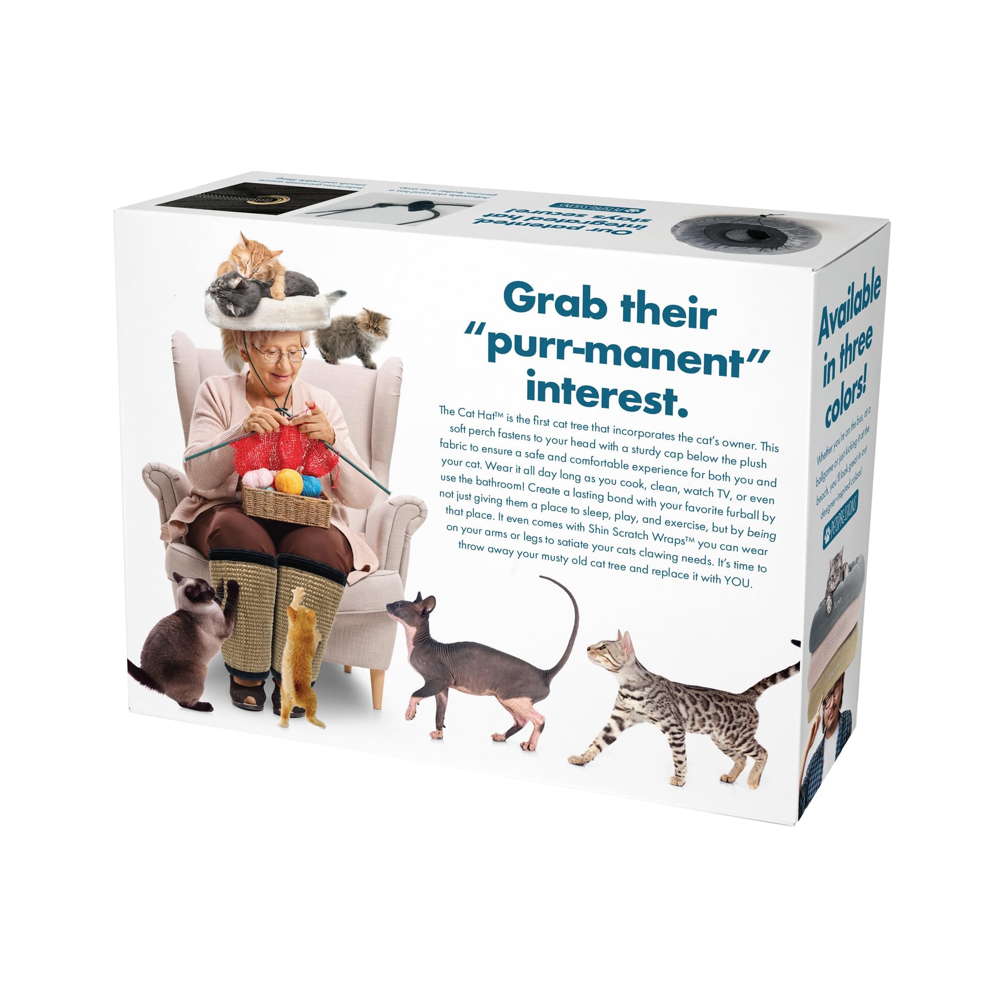 Prank Pack Cat Hat Box inside reveal empty prepares you to surprise with the real gift
