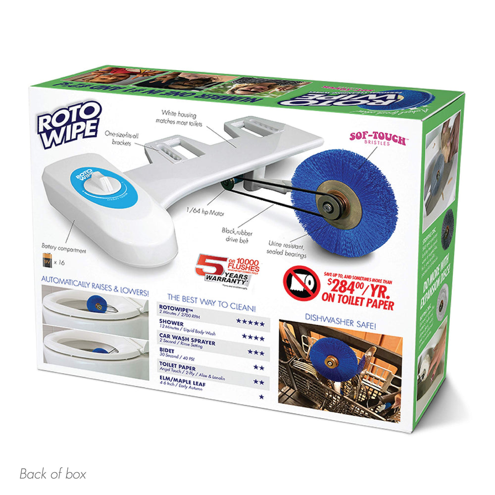 Roto Wipe's detailed fake ads and vibrant print draw giggles.