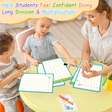 PraxiKidy multiplication-division practice card supports independent or small-group work.
