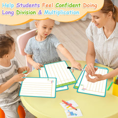 PraxiKidy multiplication-division practice card supports independent or small-group work.