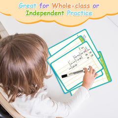 PraxiKidy compact whiteboard fits easily into student folders.
