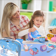 PRE-WORLD Tea Party sweets assortment supports varied pretend menus