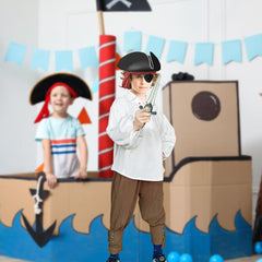Prebene kids pirate costume ideal for parties, cosplay, and play.