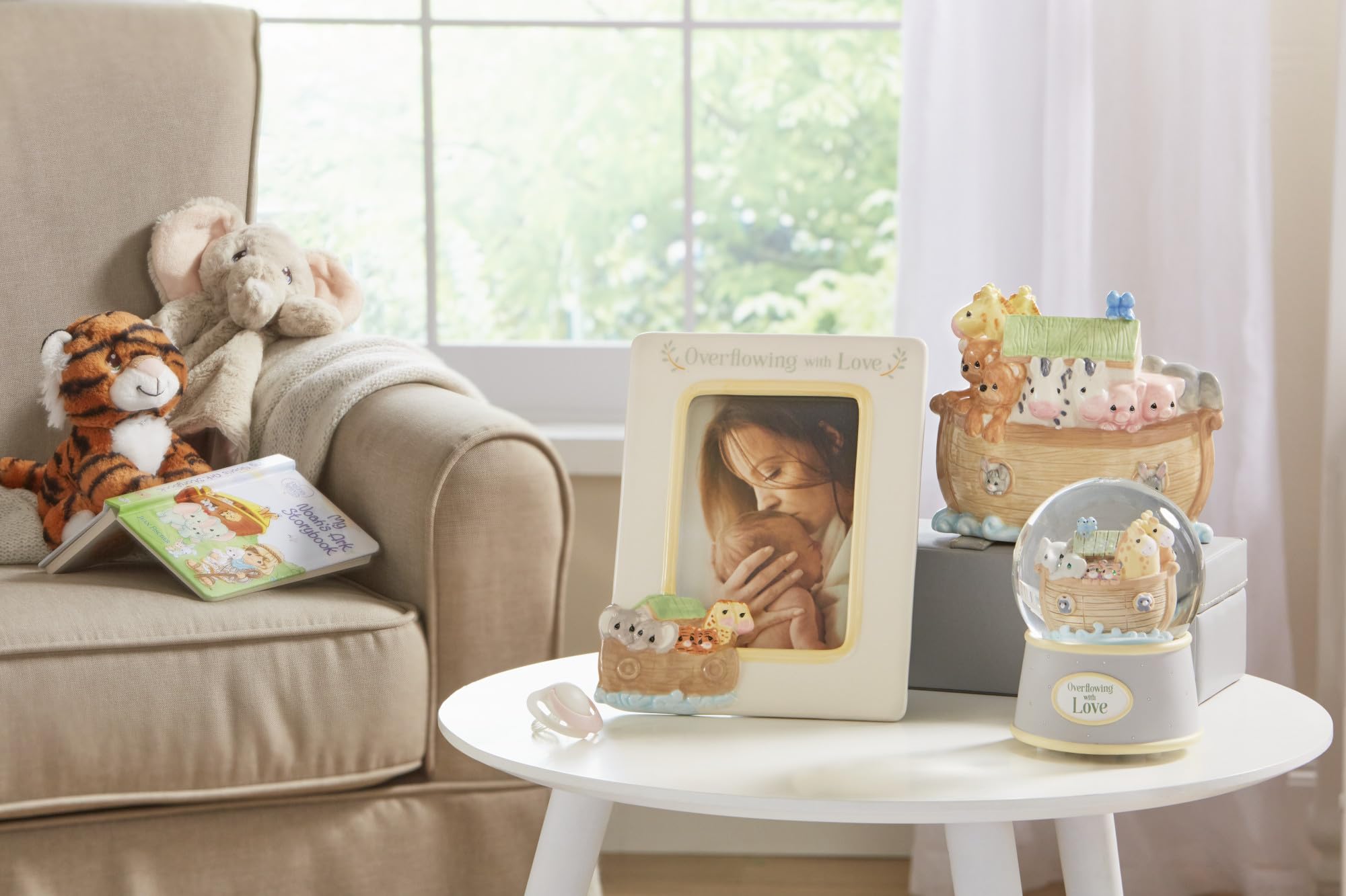 Precious Moments Noah's Ark creatures design boosts nursery whimsy