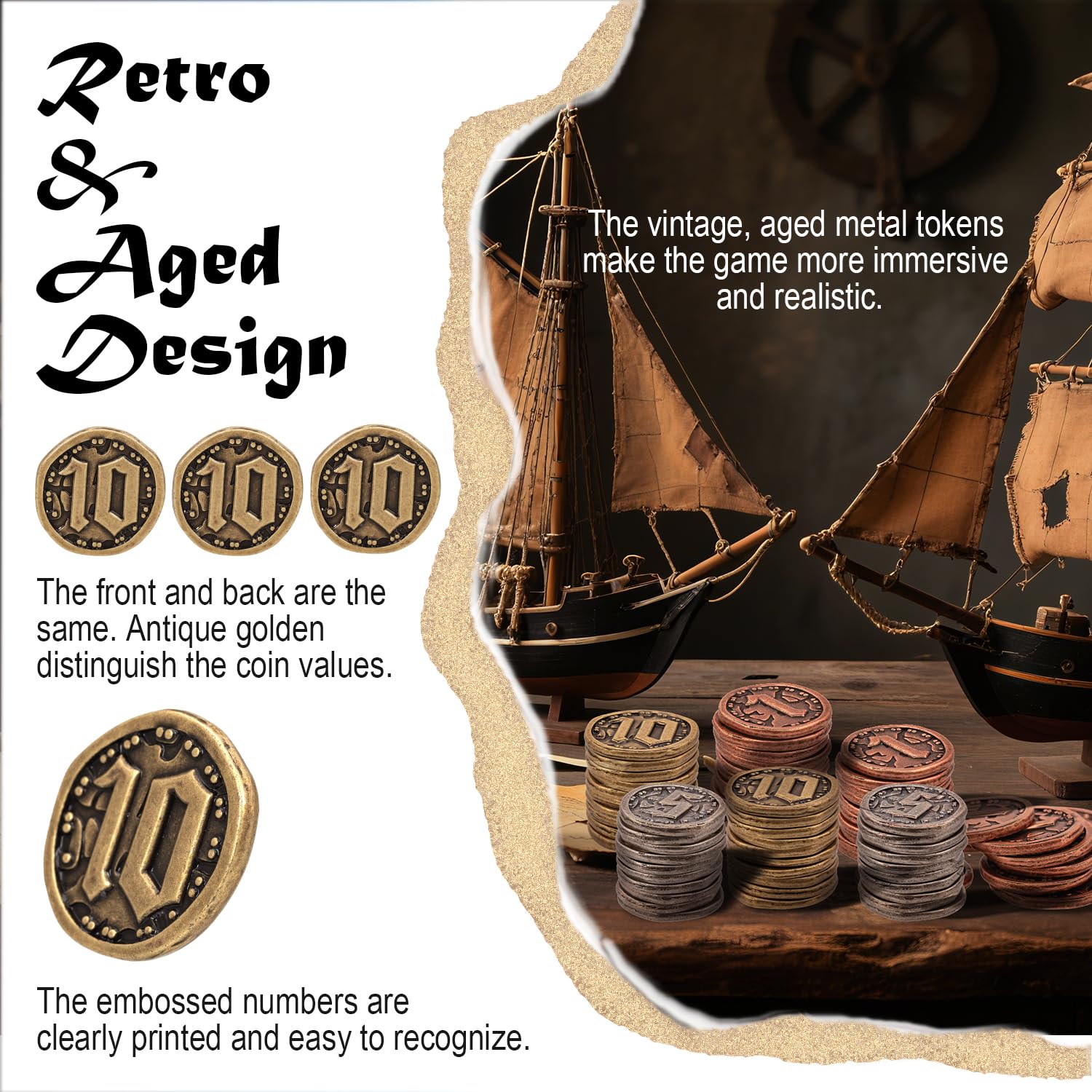 Prefdo coins stored in included drawstring pouch for easy organization.