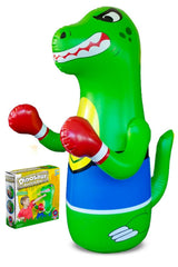 Preferred Toys dinosaur punching bag setup for quick indoor or outdoor play sessions