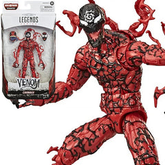 Premium articulation on Venom Carnage enables flexible action poses.