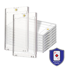 Premium Cache ideal for sports cards and trading card games display and protection.