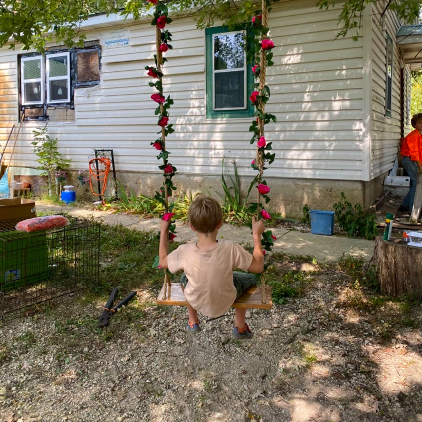 Premkid family-friendly swing space suggests a versatile play area.