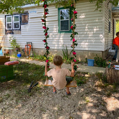 Premkid family-friendly swing space suggests a versatile play area.