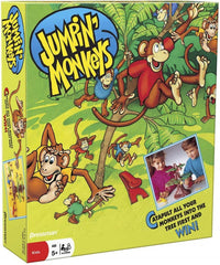 Pressman Jumpin' Monkeys deluxe tree with monkeys for family-friendly play.