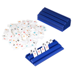Pressman Rummikub Six Player Edition racks keep tiles organized