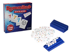 Pressman Rummikub Six Player Edition colorful tiles ready for play