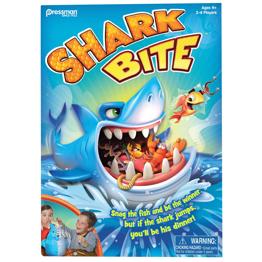Pressman Shark Bite hungry shark figure adds surprising bite moments
