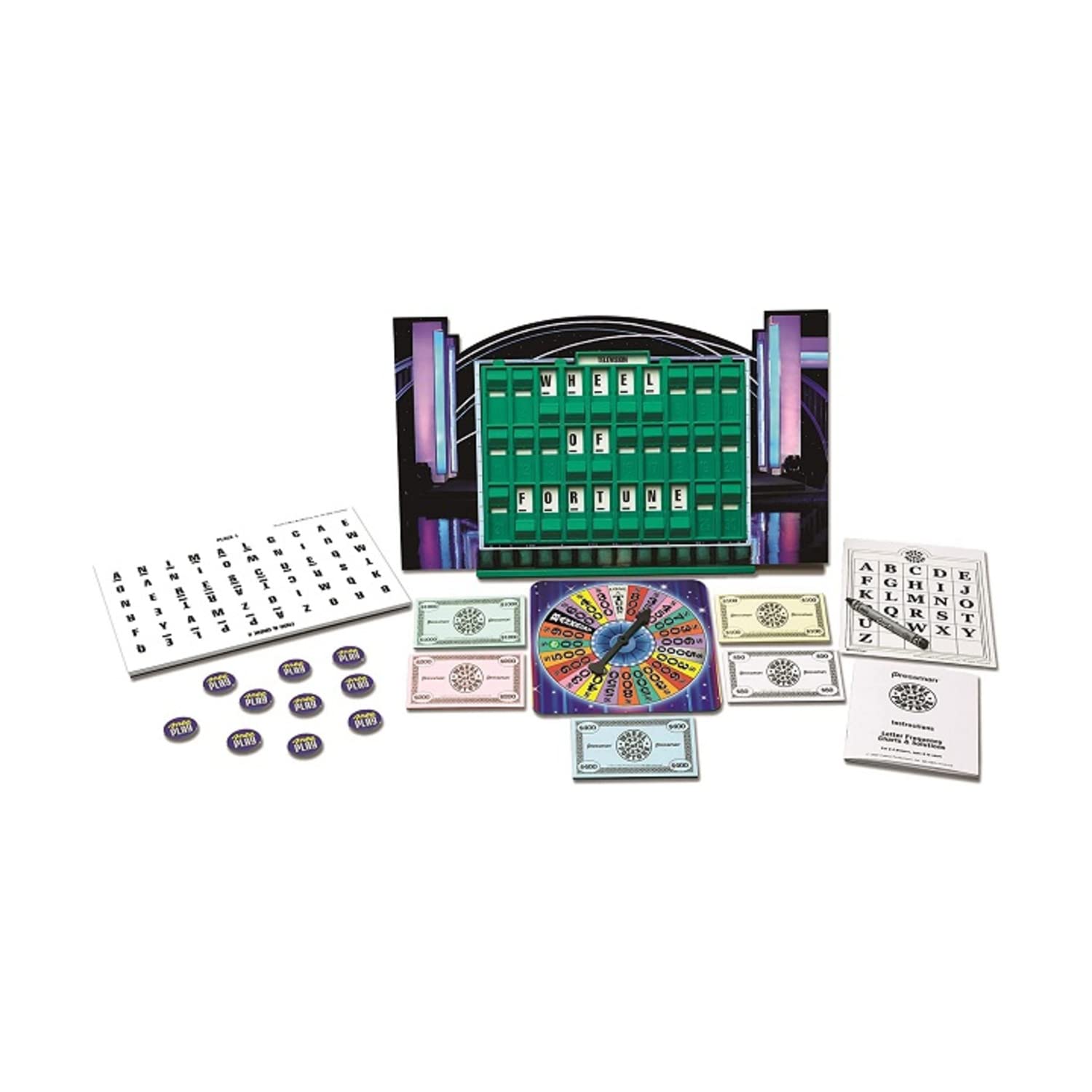 Pressman Wheel of Fortune 7th Edition brand-new puzzles offering variety.