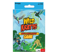Pressman Wild Kratts Make A Match card set enhances memory and color recognition during play.