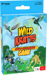 Pressman Wild Kratts Make A Match color edition cards invite color matching adventures.