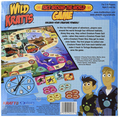 Pressman Wild Kratts secret passages on the board enable quick routes and surprise moves.