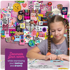 Pretty Me sticker and artwork pack inspires endless custom wall designs.
