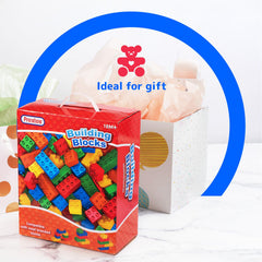 PREXTEX blocks encourage imaginative construction and color sorting in playful learning