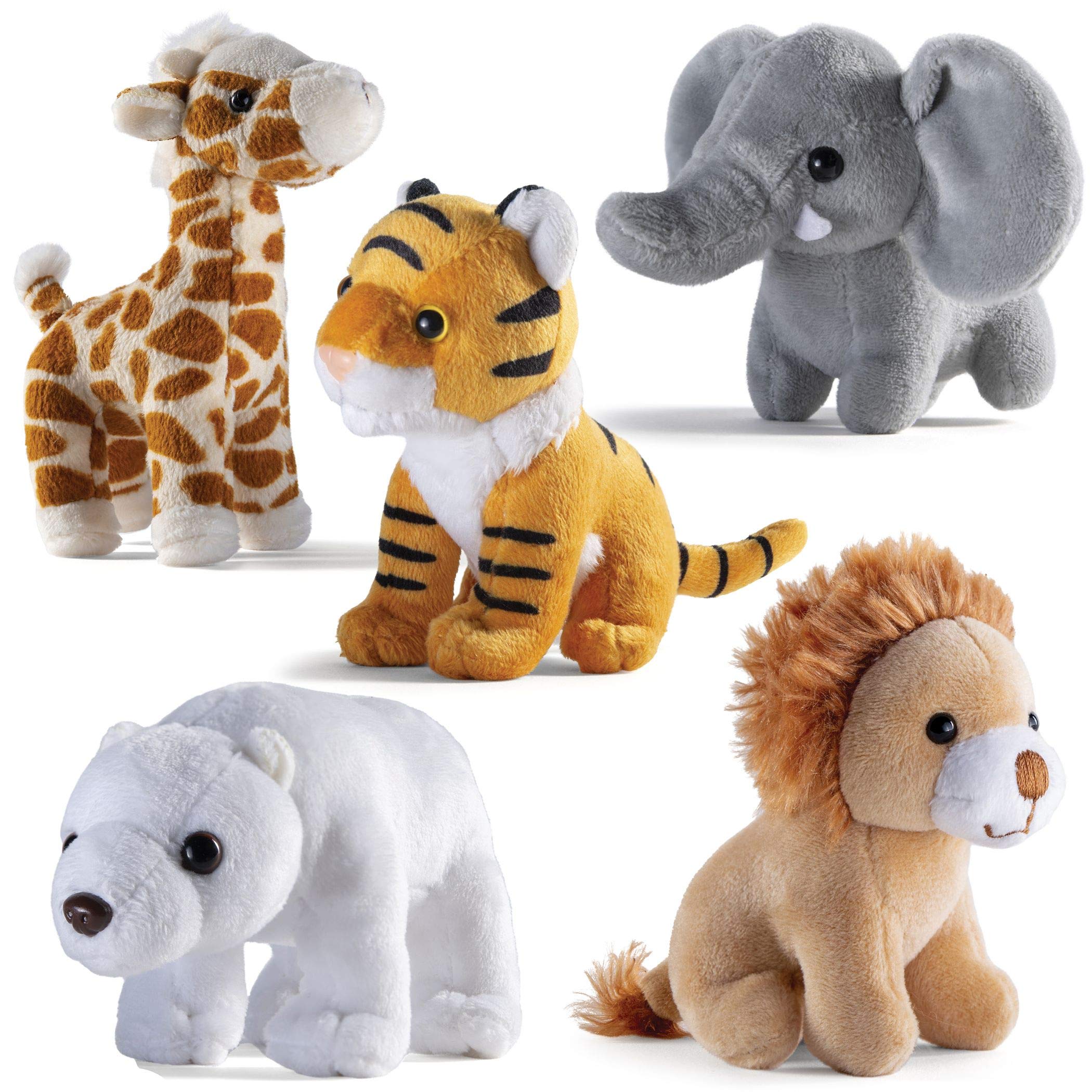 PREXTEX Safari Friends giraffe plush; soft cuddle buddy for kids' playtime.
