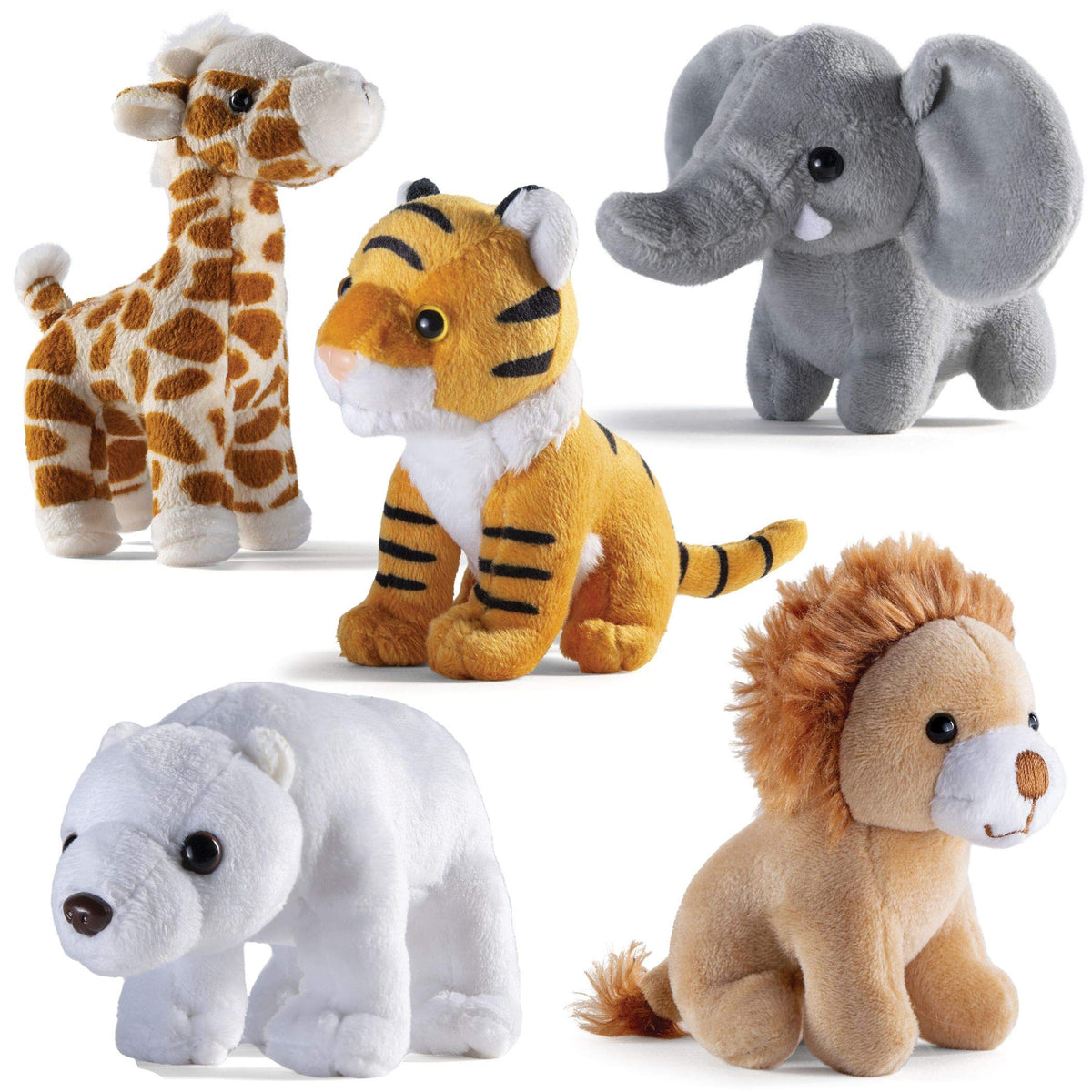 PREXTEX Safari Friends giraffe plush; soft cuddle buddy for kids' playtime.