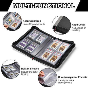 Durable construction and precise binding ensure long-lasting card storage with PREZA.